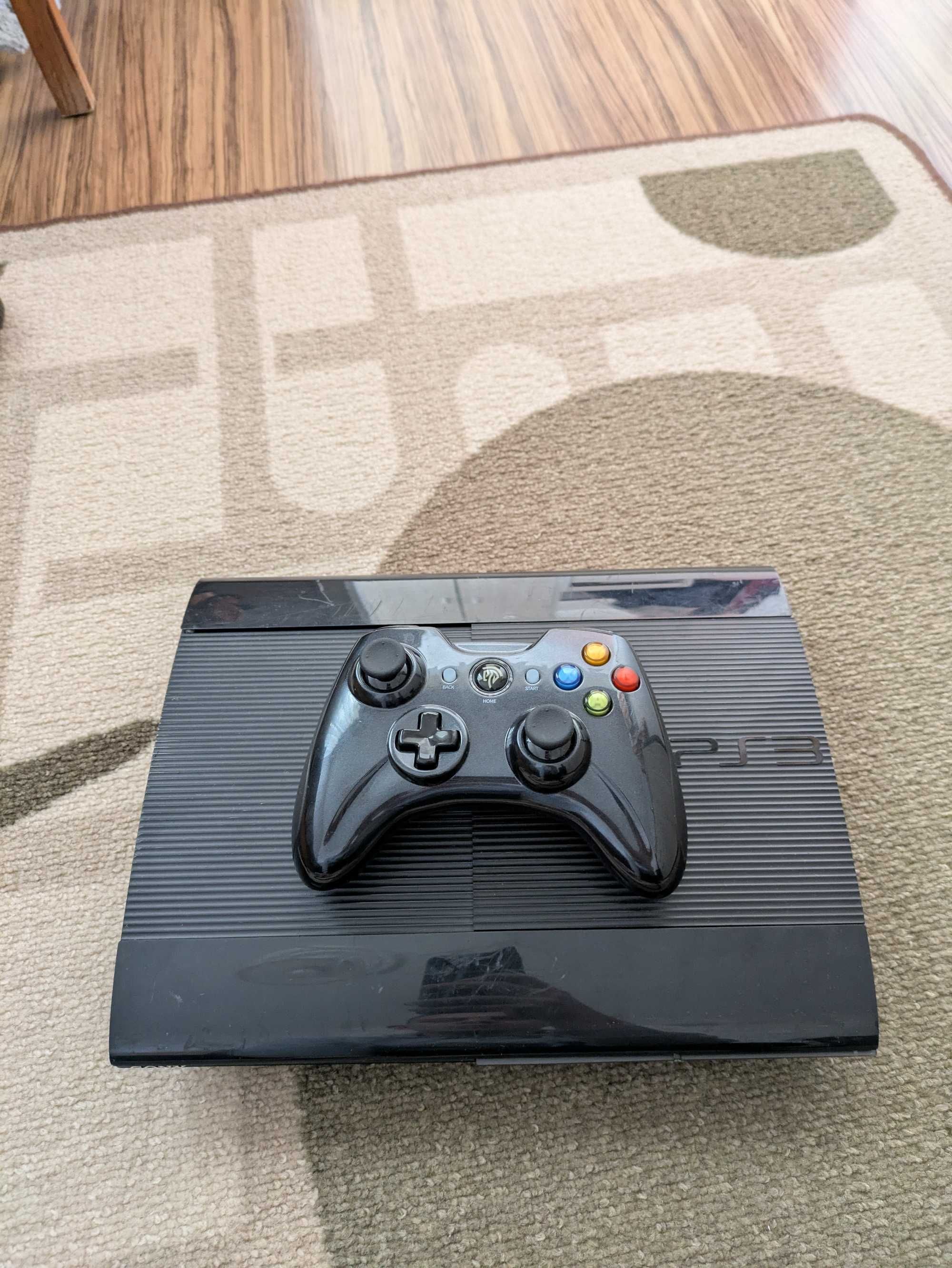 PS3 Super Slim 320GB с много игри