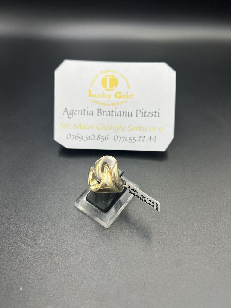 Inel Aur 14k 7.40gr marimea 15 cod produs 15401