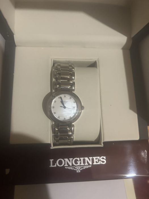 Vand ceas dama longines luna prima