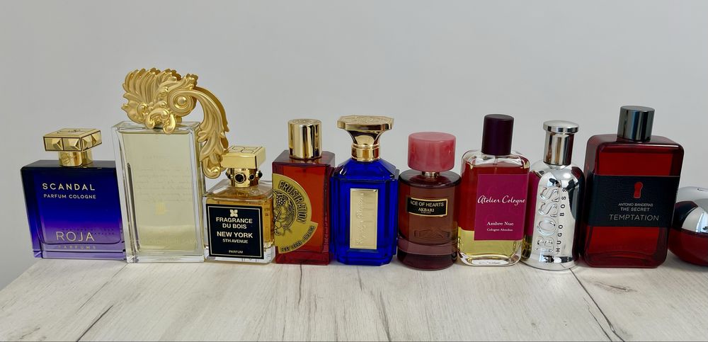 Roja + Reine De Saba + Du Bois + Etat Libre + Akbari + Atelier + Boss