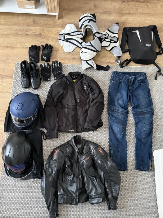 Echipament moto complet