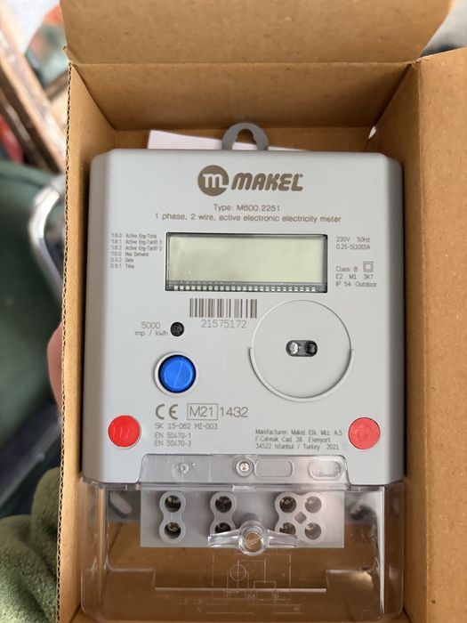 Монофазен електромер