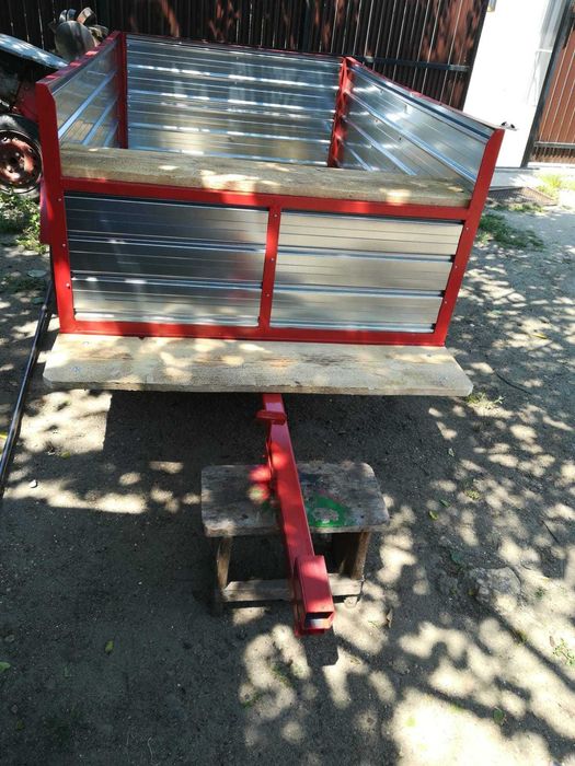 Remorca motocultor/motosapa atv facuta pe comanda, remorci