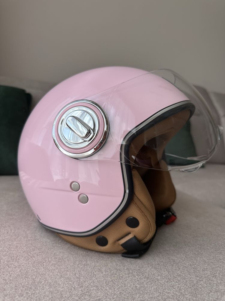 Helmet Nox Idol Pink половинка каска