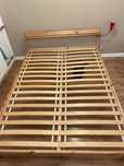 Pat Ikea NEIDEN 140x200 cu somierra si saltea ferma