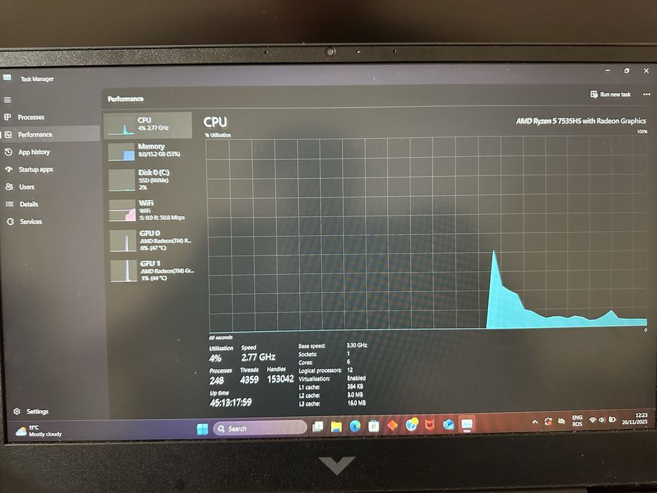 Laptop Gaming HP Victus