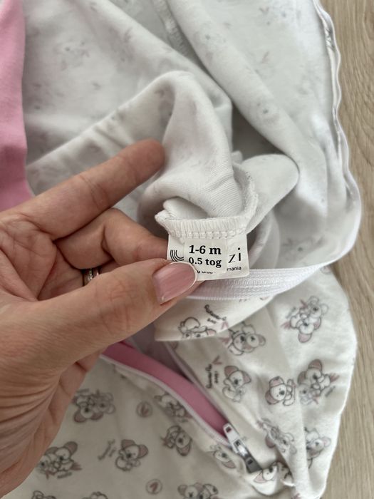 Sac de dormit 2 in 1 Kidizi, 0.5 tog, 1/6 luni