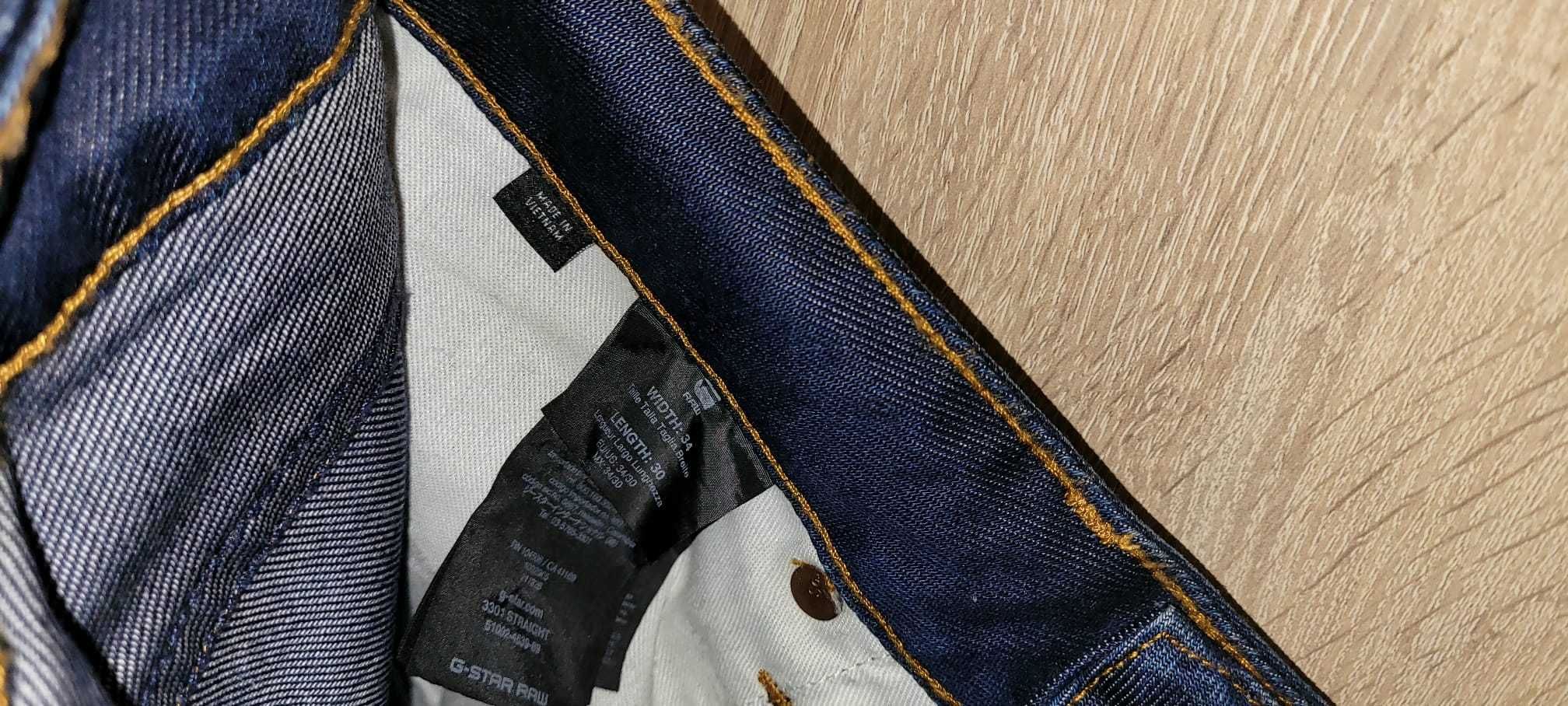 Blugi drepți G-Star 3301 STRAIGHT (Jeans)