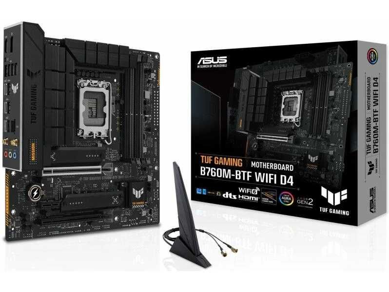 Дънна платка ASUS TUF Gaming B760M-BTF WIFI D4