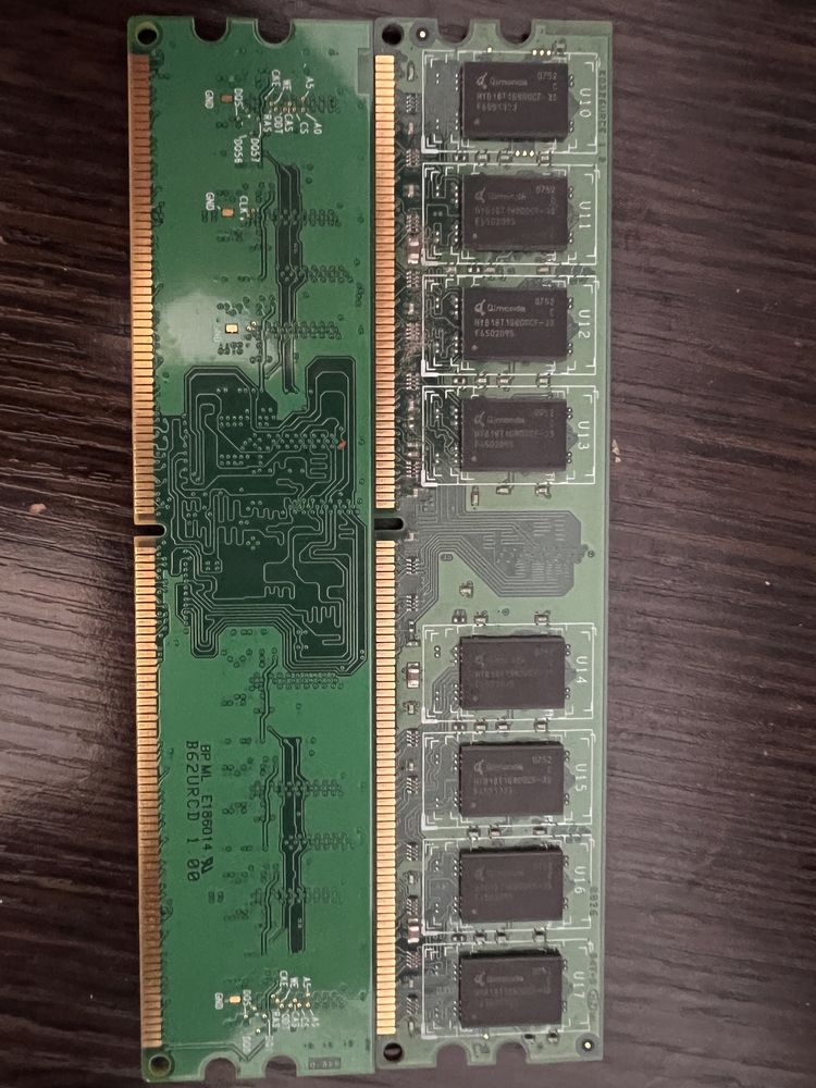 Оперативная память на ПК DDR 2, DDR3
