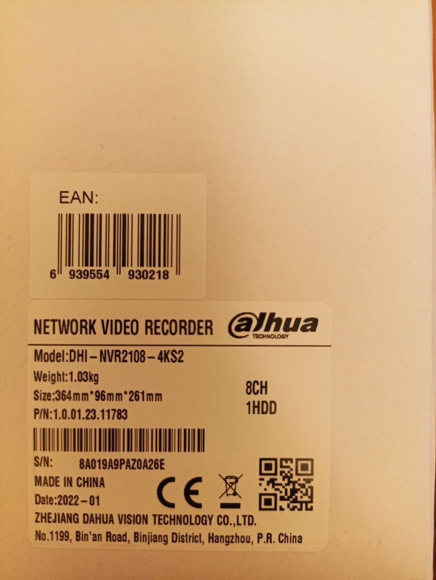 NVR2108-4KS3 нов