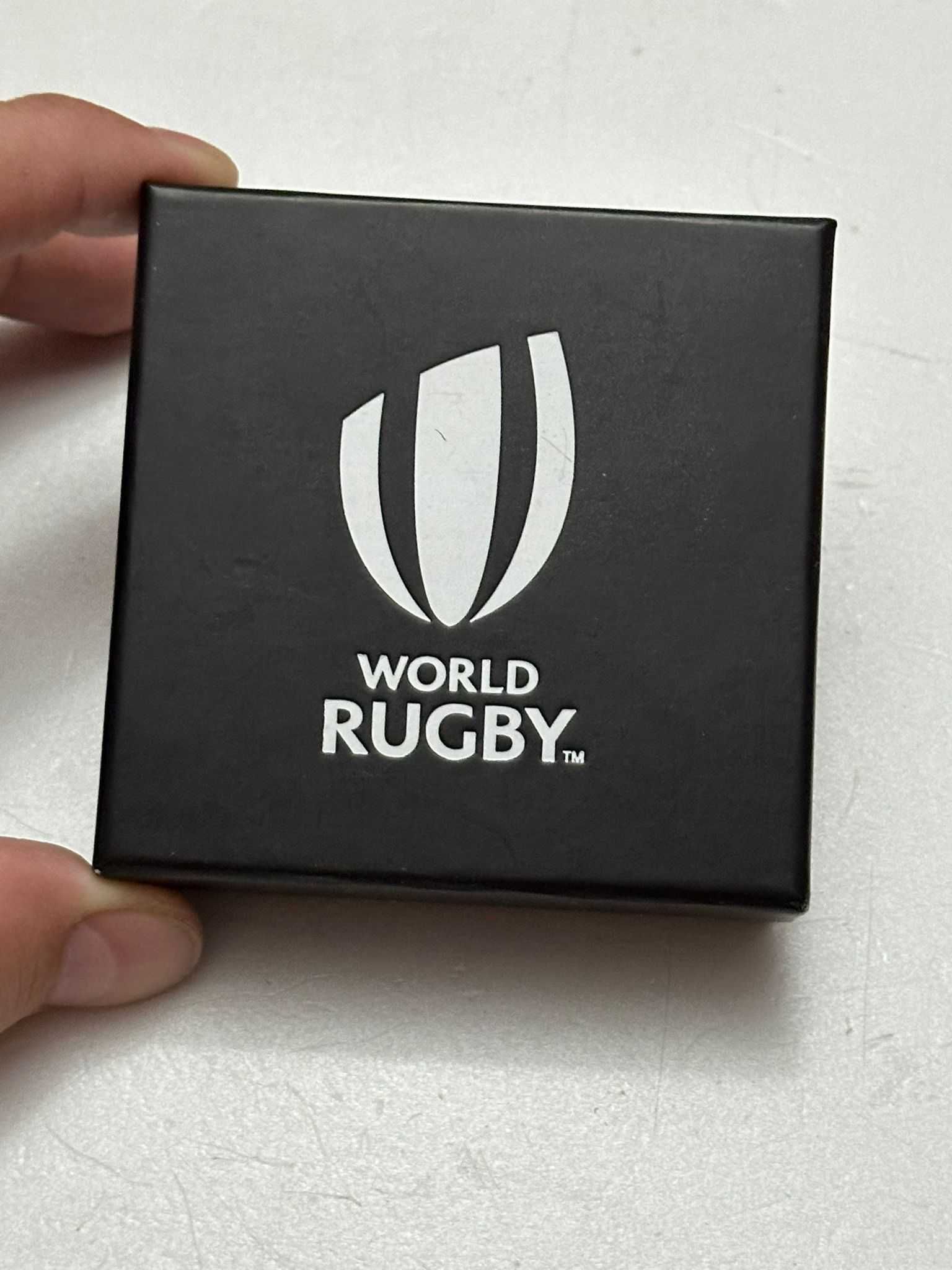 BRATARA ARGINT 925 - De firma: World Rugby - Handmade in Ireland !