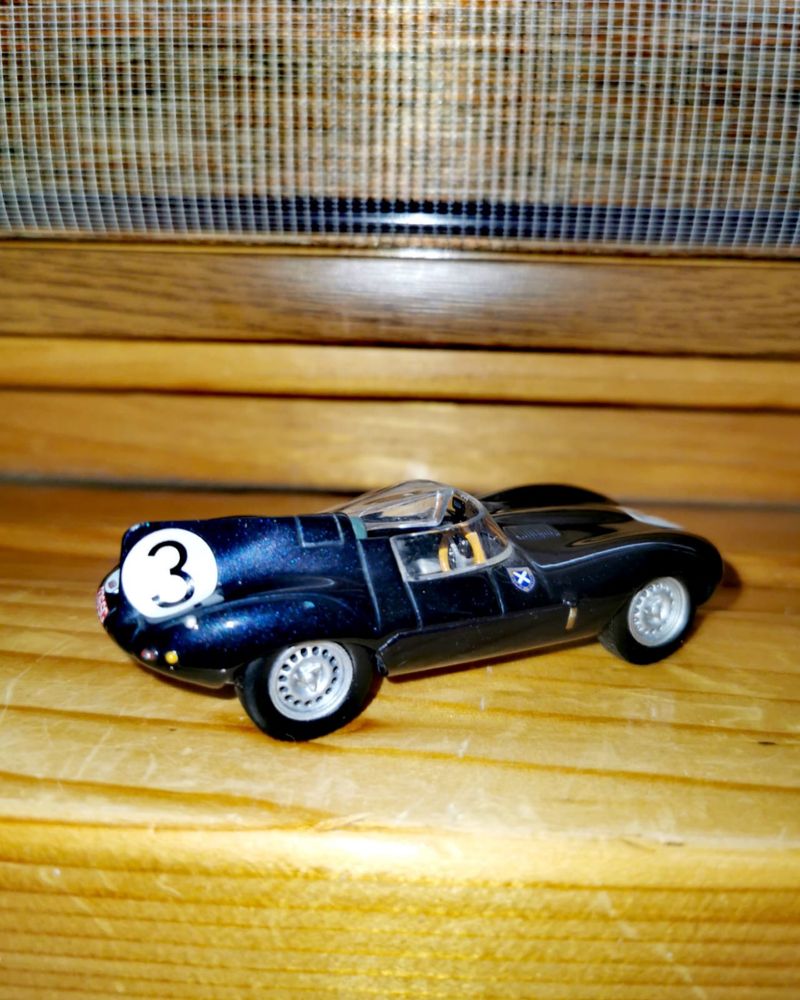 Количка Ягуар Д  Jaguar D type Le Mans 1957 коли в мащаб 1:43