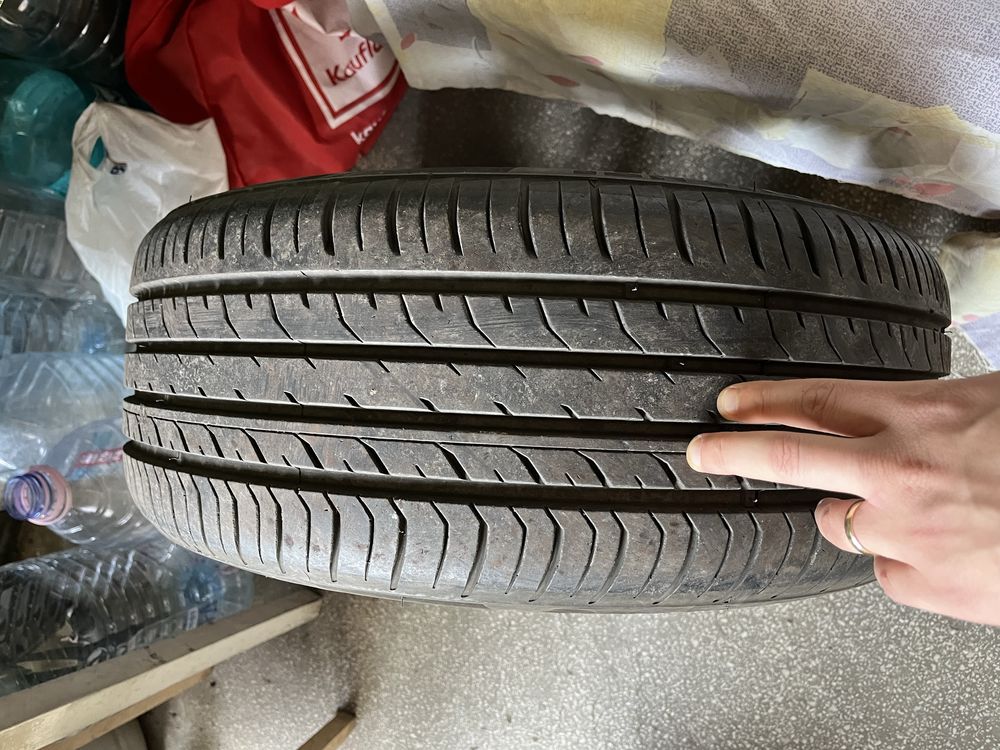 Jante rare Borbet A R16 + anvelope Davanti vara