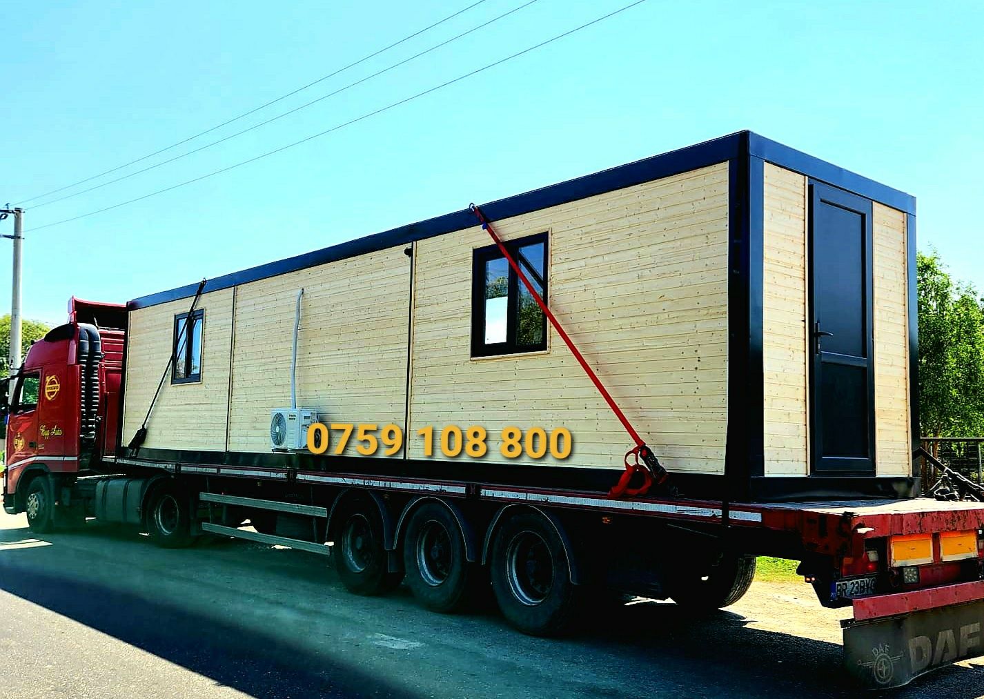 Containere modulare birou vitrina lambriu terase riflaje