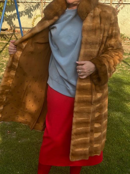 Норковая шуба пальто