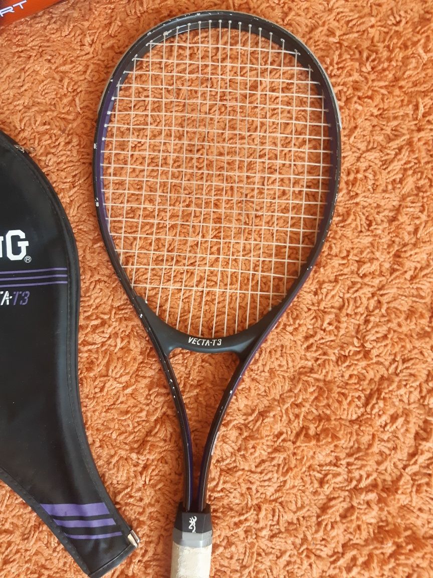 rachetă tenis Browning, husă,  set mingi