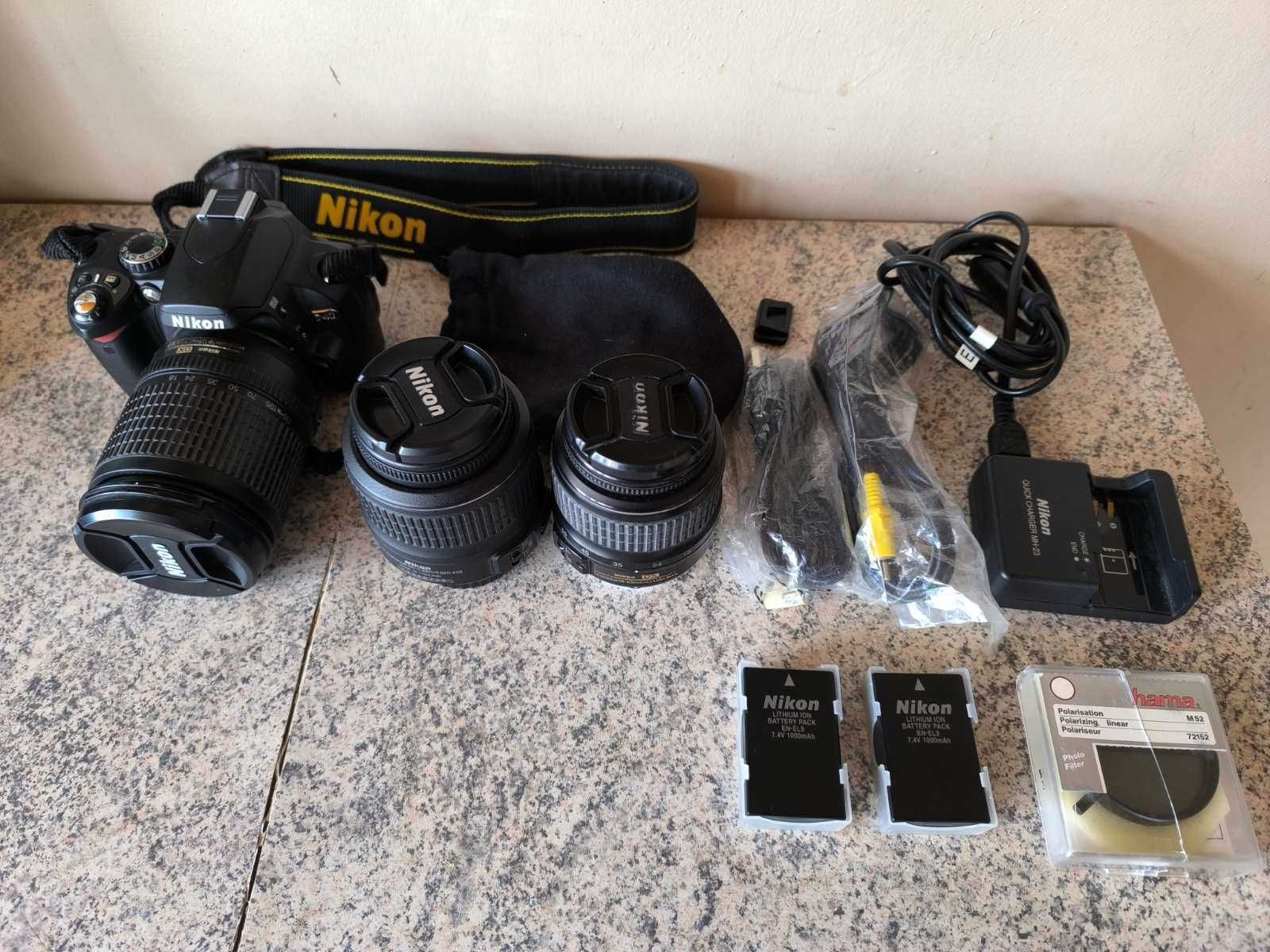 Продавам фотоапарат Nikon d40