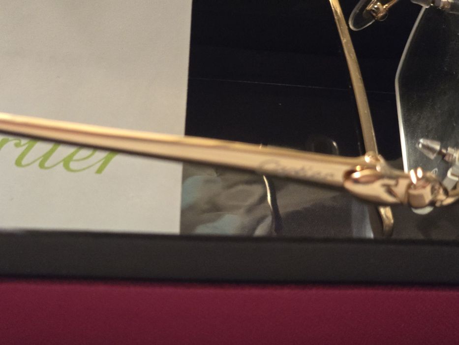 Ochelari Gold Panthere Cartier Originali 100%