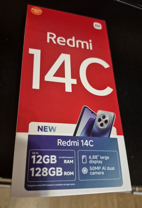 Xiaomi Redmi 14C 12 GB, sigilat, garantie Vodafone