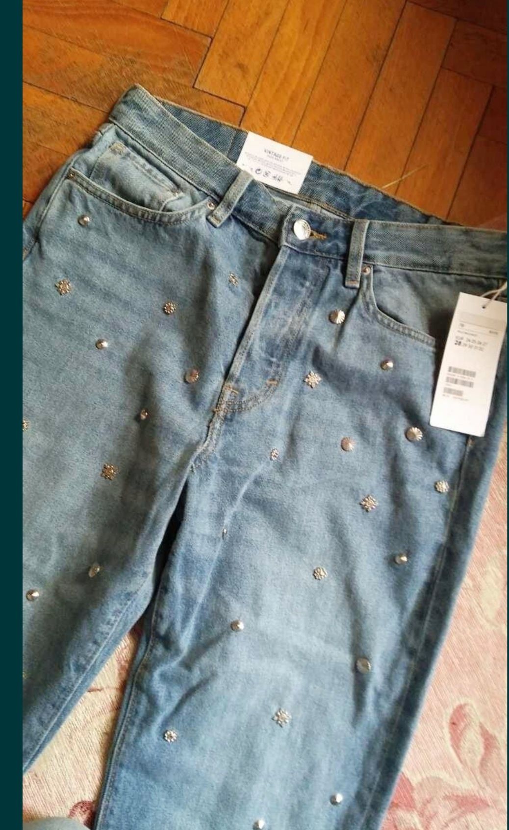 НОВИ! Дънки mom fit лимитирани  ,р38S, Zara,HM,k ,от 90лв