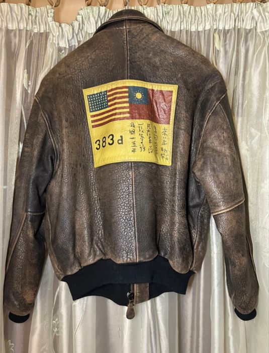 Geaca de piele Avirex Old Leather Flight Jacket