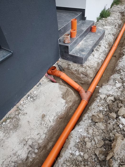 Execuție Canalizare interioara. Extindere rețea canal. Drenaj pluvial