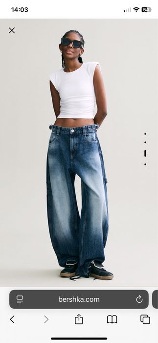 Джинсы bershka новые