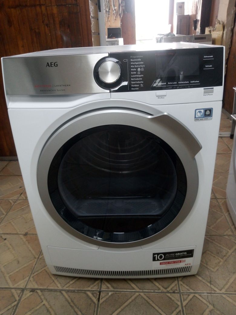 Сушилня с термопомпа Аег Aeg 8000 series  8кг А+++ 24 месеца гаранция!