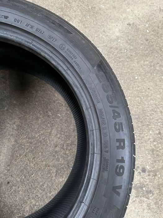 Set anvelope 255/45 R19 CONTINENTAL vară