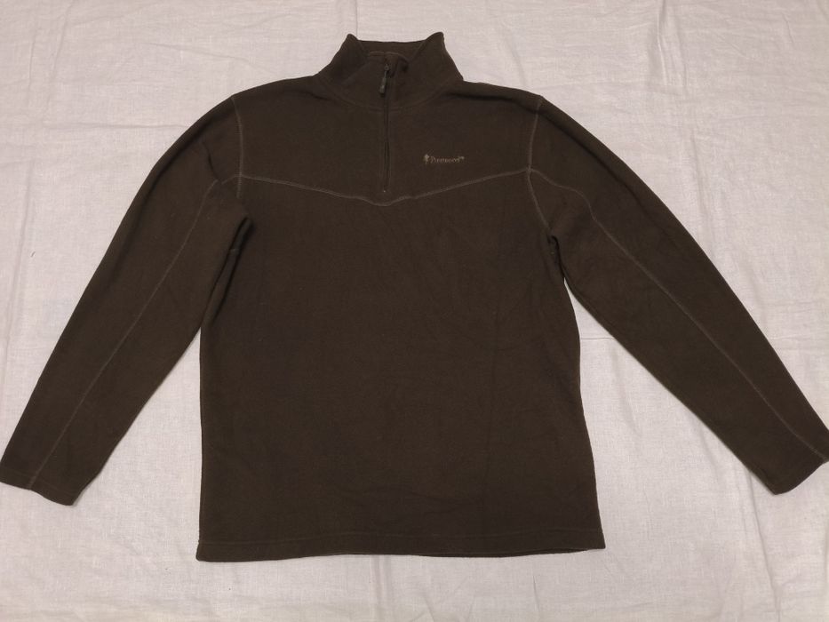 Polar Pinewood Tiveden bluza mărime XXL Pulover Fleece culoarea Kaki