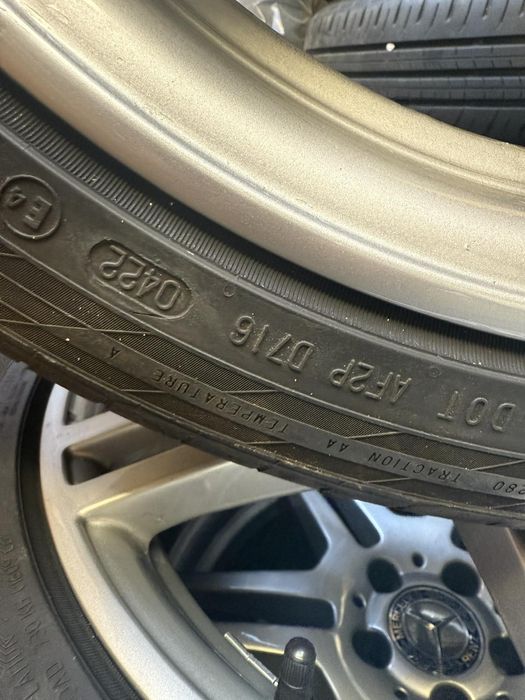 Мерцедес AMG 18 джантибс гуми