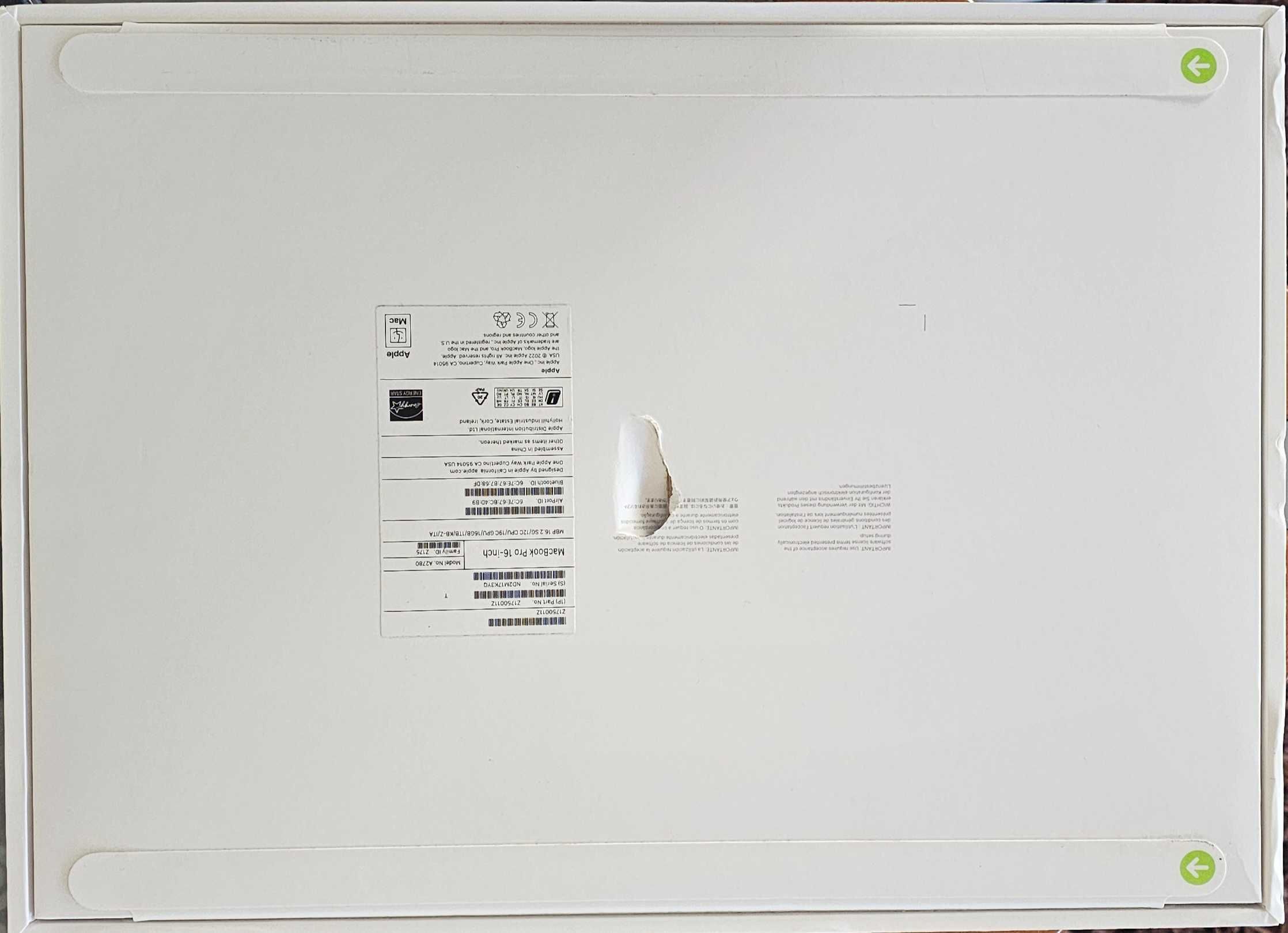 НОВ MacBook Pro 16-inch M2