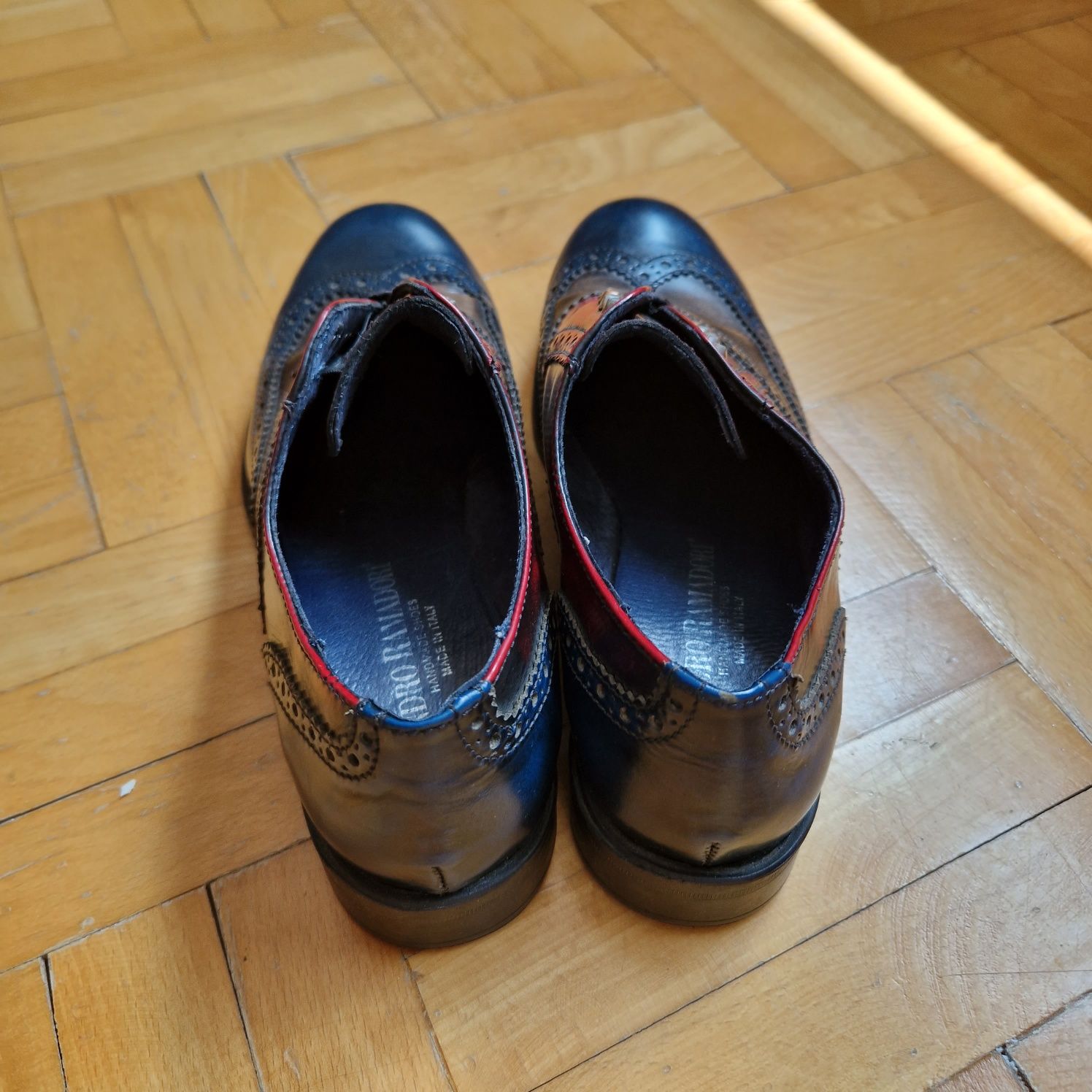 Sandro Ramador - Pantofi din piele naturala Handmade Italia - 38