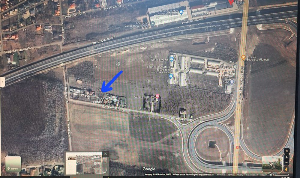 vand teren intraviran 780 mp (650mp, lot +130 mp, alee privata)