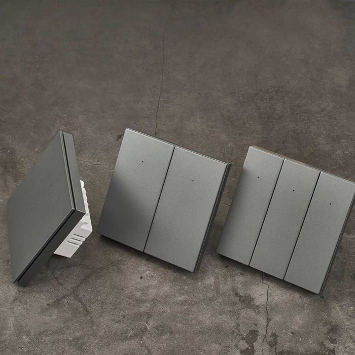 Умный Zigbee выключатель ROXIMO  серый, SZBTN01