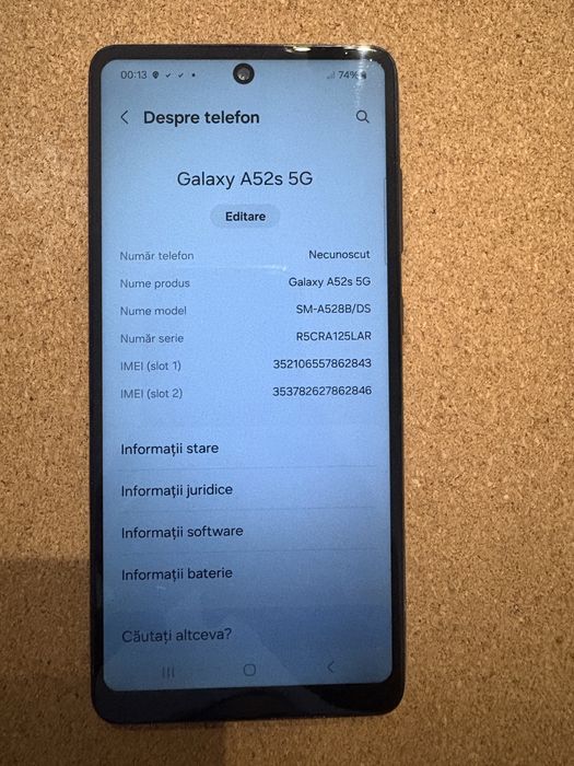 Samsung Galaxy A52S 5G 128Gb ID-XXL4779