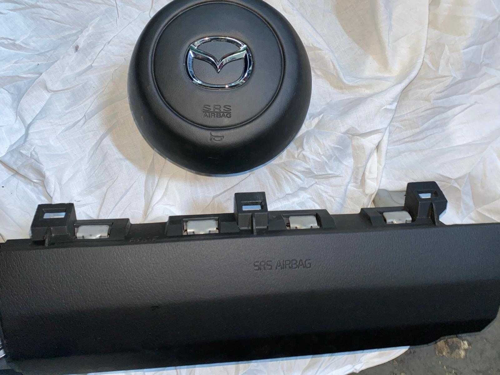 Mazda 3 III kit airbag volan pasager plansa bord set centuri cortine