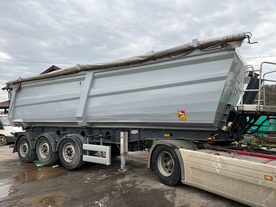 Semiremorca Bascula Langendorf 32m3 / Vand Bascula cereale piatra