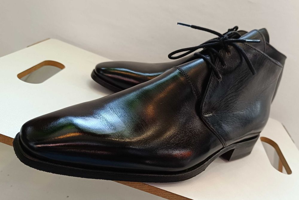 Ghete de lux 40 40.5 45 45.5 GREVE NOI lucrate manual piele naturala