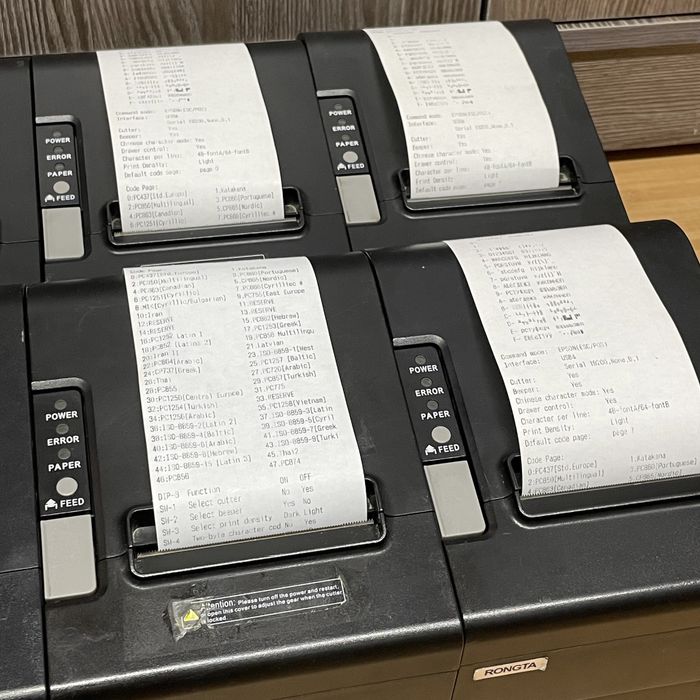 Принтера чеков . Чек принтр .Б/У . Касса . Оборудование