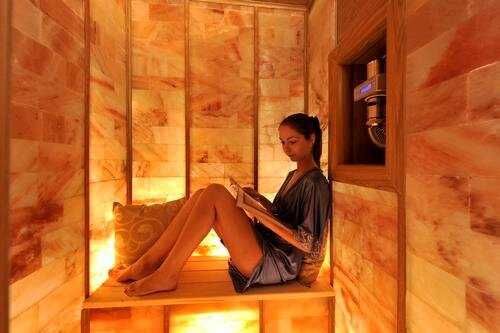 Соляная плитка, шуба, слэбы, светильники Монтаж соляных комнат и саун