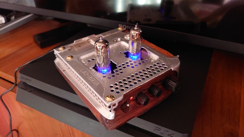 Ламповый блютуз Hi-fi предусилитель
