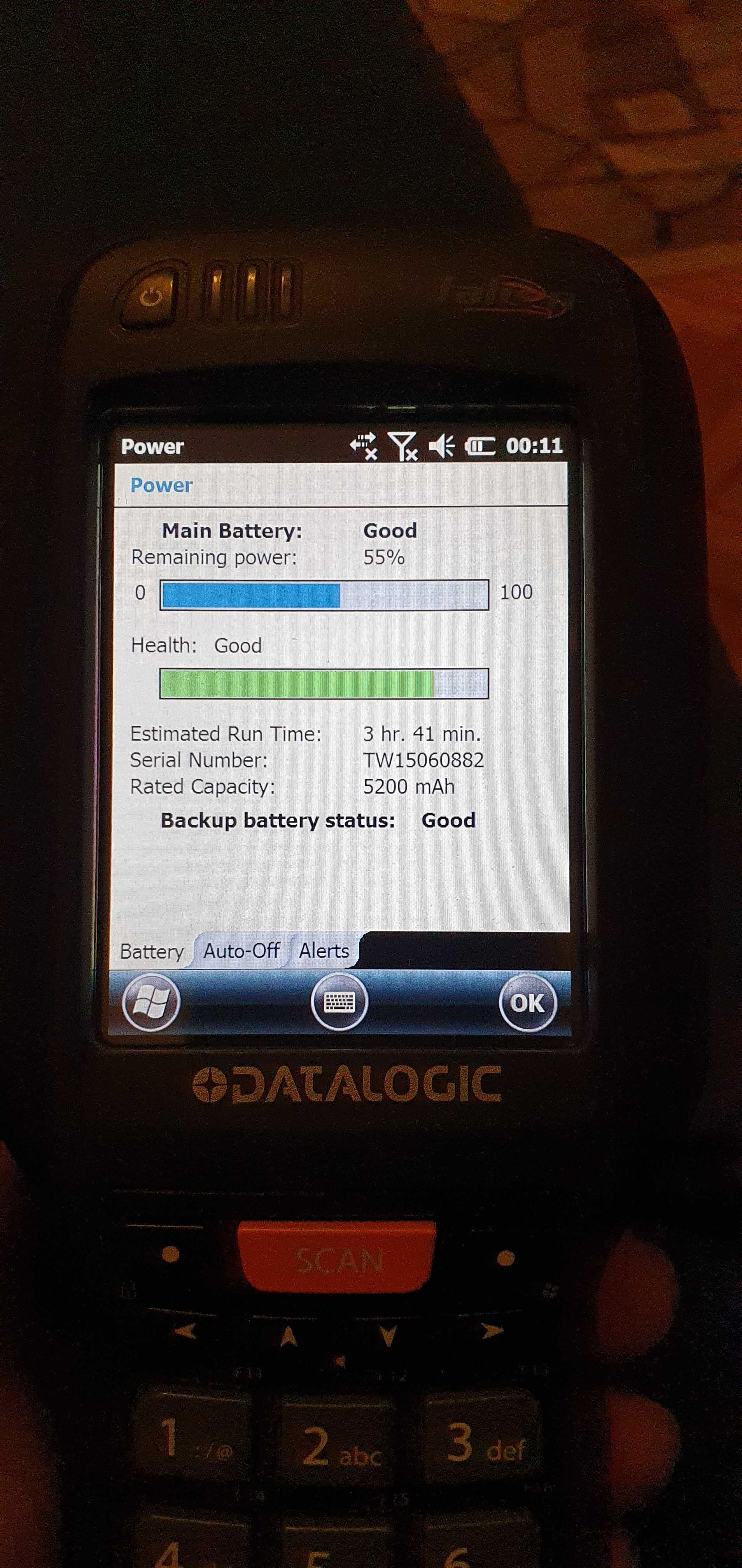 Terminal mobil datalogic falcon x3+