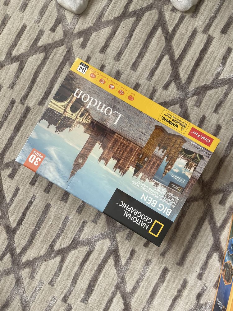 Шах / 3D пъзел Nat Geo / Бордова игра /игри неразопаковани