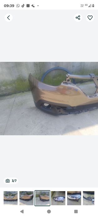 Bară față Renault Kadjar