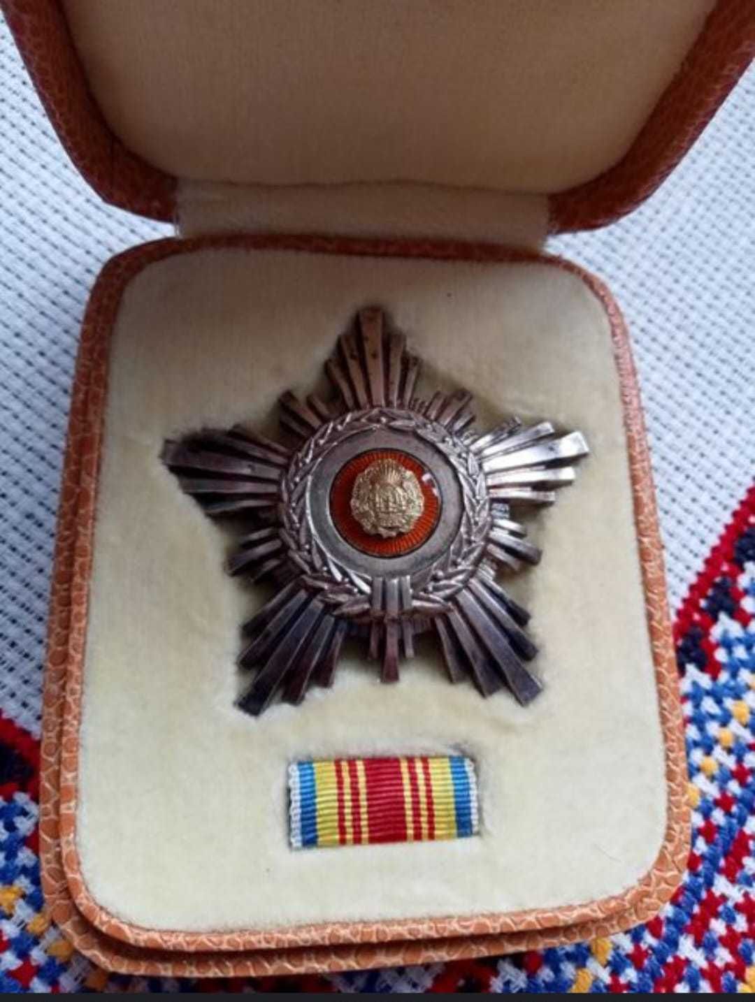 Ordinul Steaua Republicii Populare Romane CL.V (decoratie din argint)