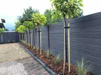 Garduri stâlpi și placi de beton prefabricat comprimat Montaj profesio