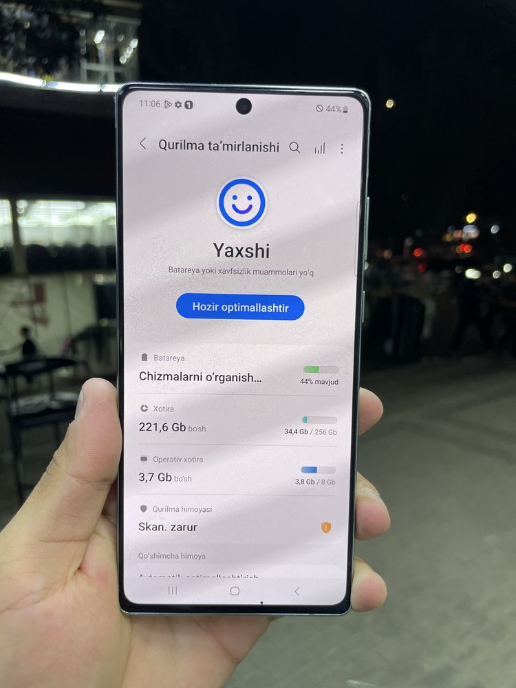Samsung not20 5g 8/256 gb