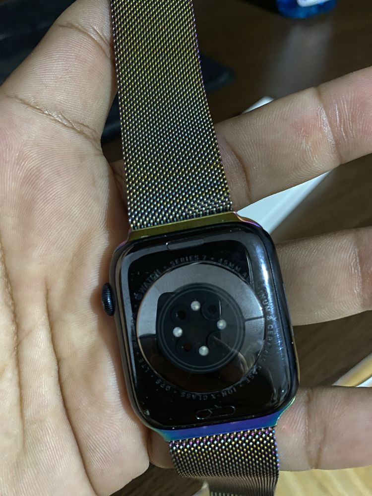 Apple watch seria 7 45 mm Stainless stee